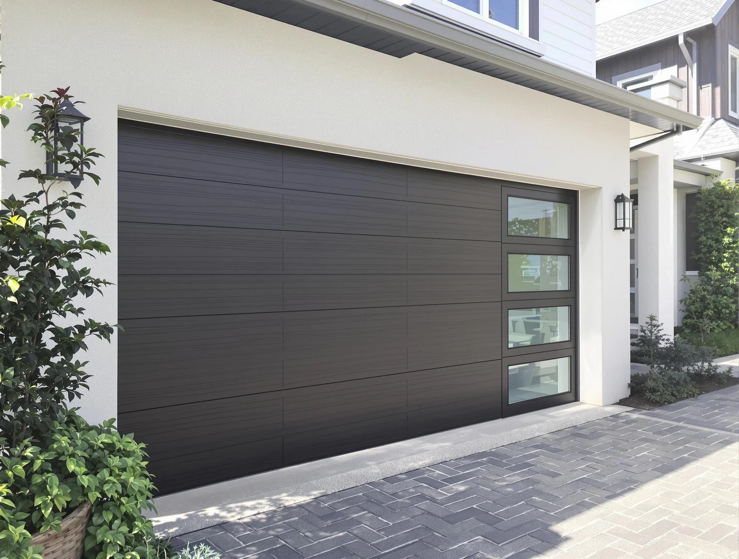 Custom garage door installation by Wyndham Garage Door Repair in Wyndham