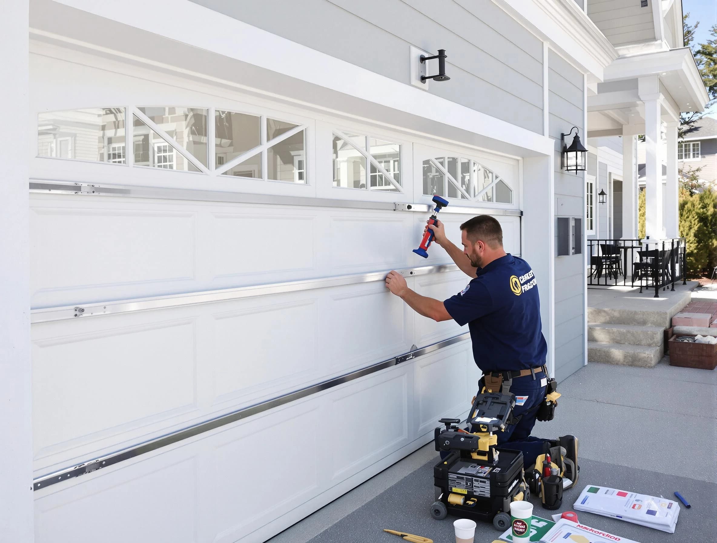 Professional garage door installation by Wyndham Garage Door Repair in Wyndham