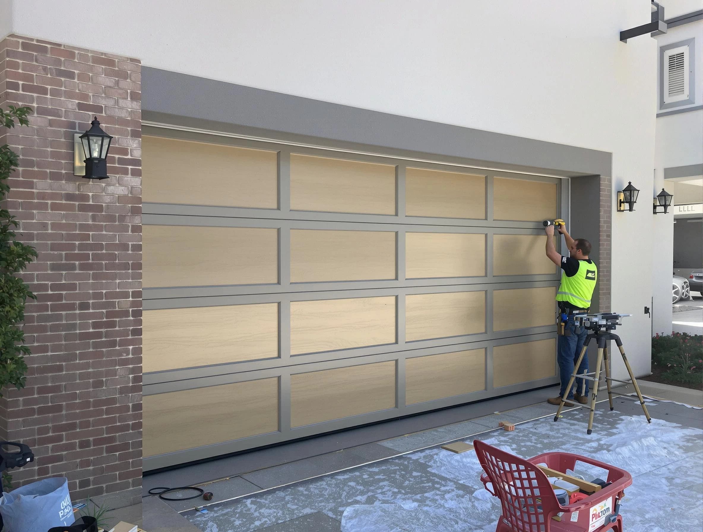 Garage door replacement service by Wyndham Garage Door Repair in Wyndham