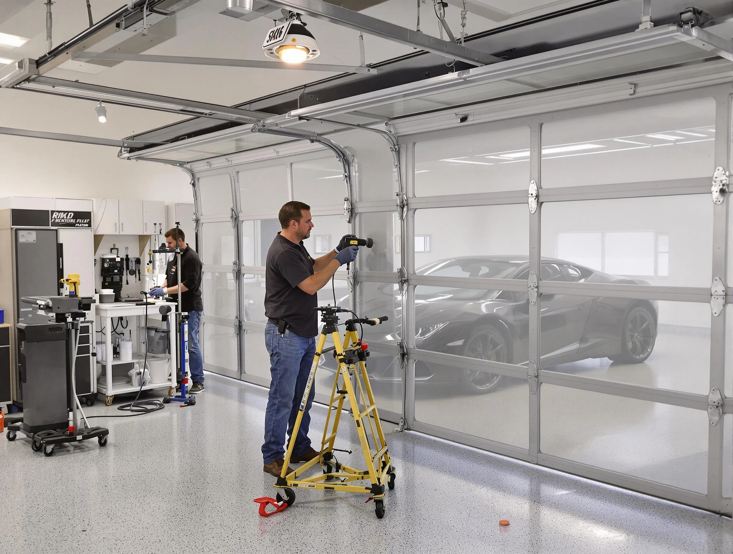 Garage Door Dents Repair in Wyndham