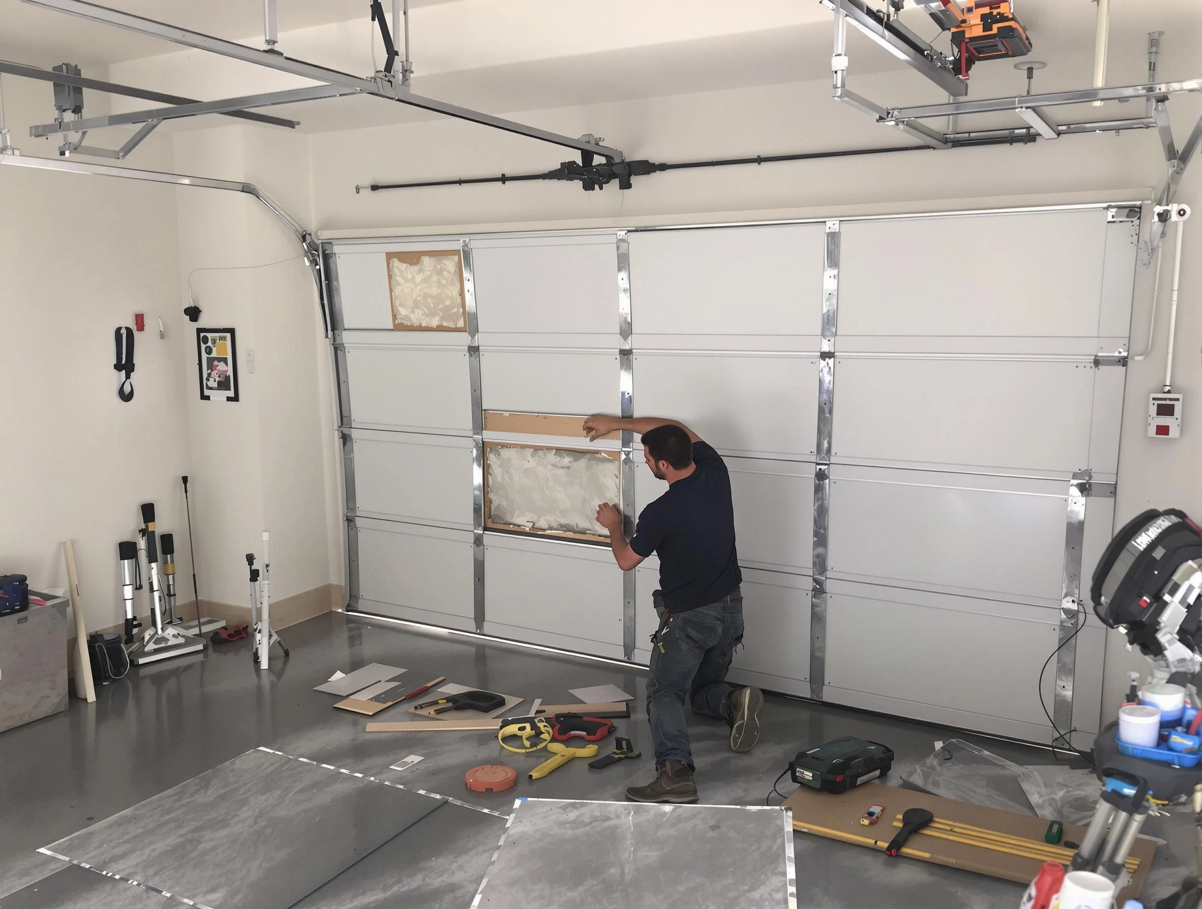 Garage Door Panel Repair in Wyndham