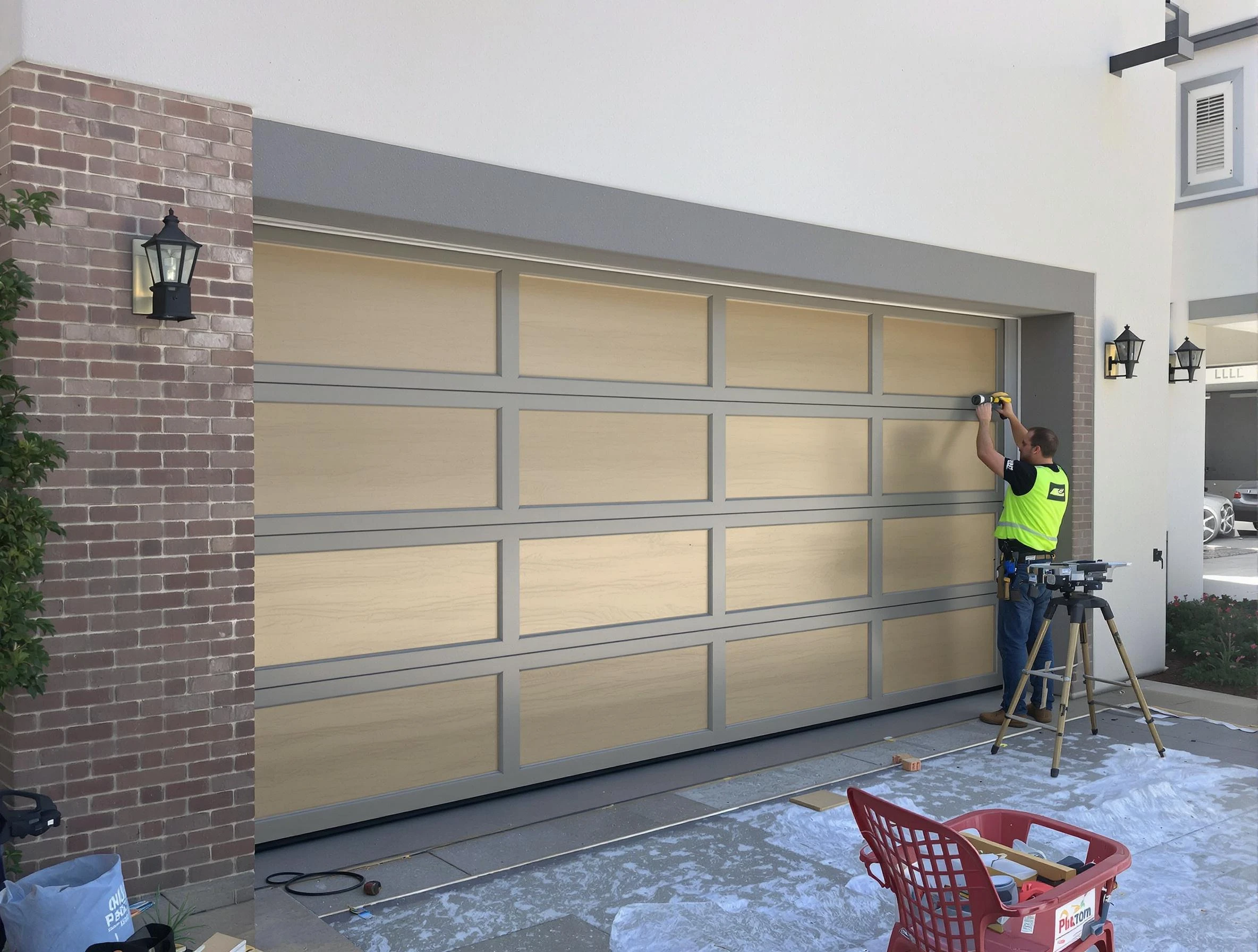 Garage door replacement service by Wyndham Garage Door Repair in Wyndham