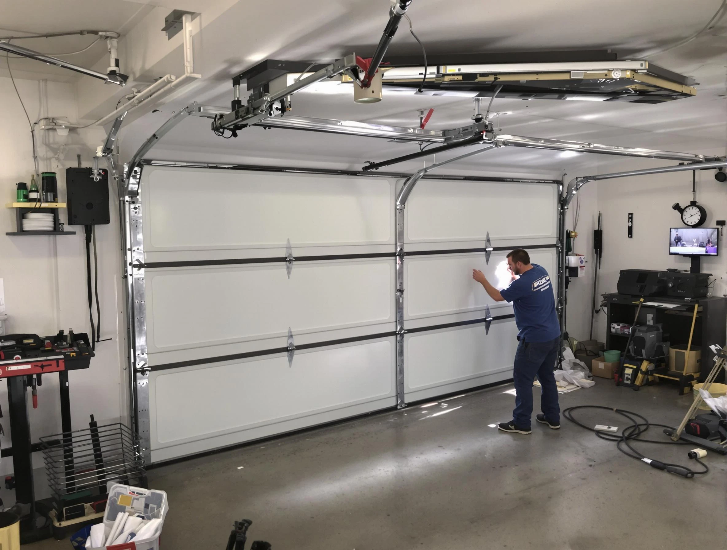 Professional garage door repair service by Wyndham Garage Door Repair in Wyndham