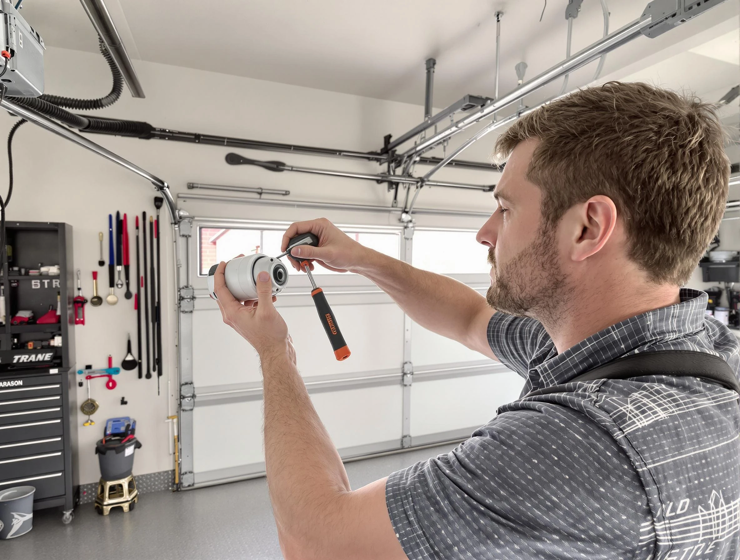 Garage door opener repair service by Wyndham Garage Door Repair in Wyndham